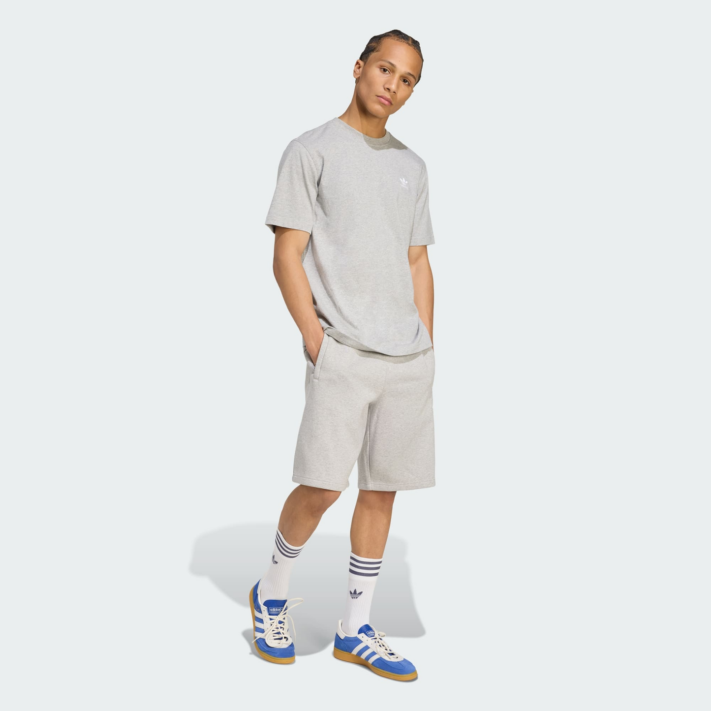 Trefoil Essentials Shorts | Wellstow | adidas | Men |