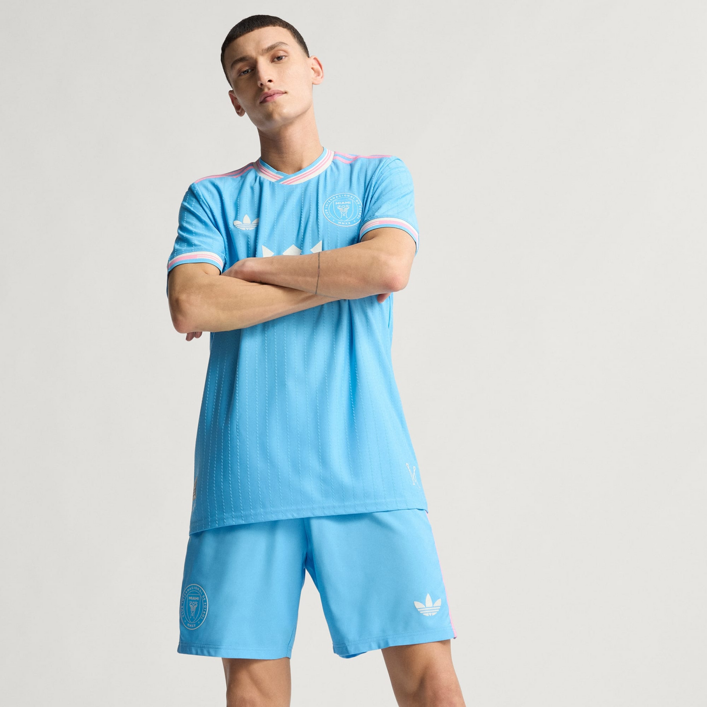 Inter Miami CF 25/26 Third Authentic Shorts | Adidas | Wellstow | Men | Football shorts |