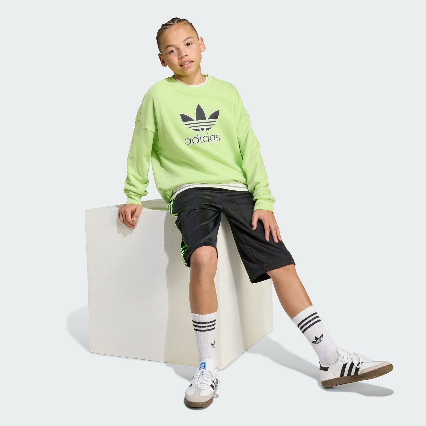 Trefoil Crew Kids / sweatshirt / Kids / Adidas / Wellstow /