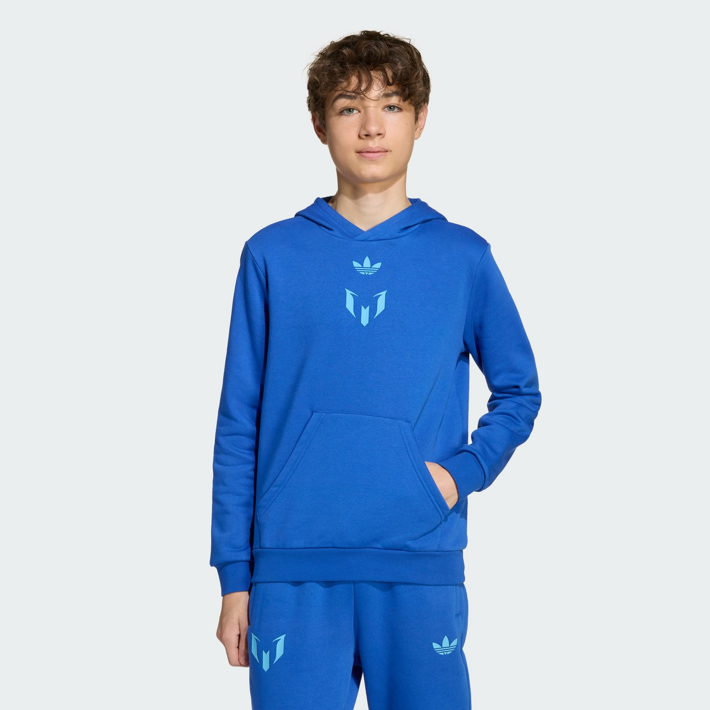 Messi Hoodie Kids / Adidas / Wellstow / Royal blue /