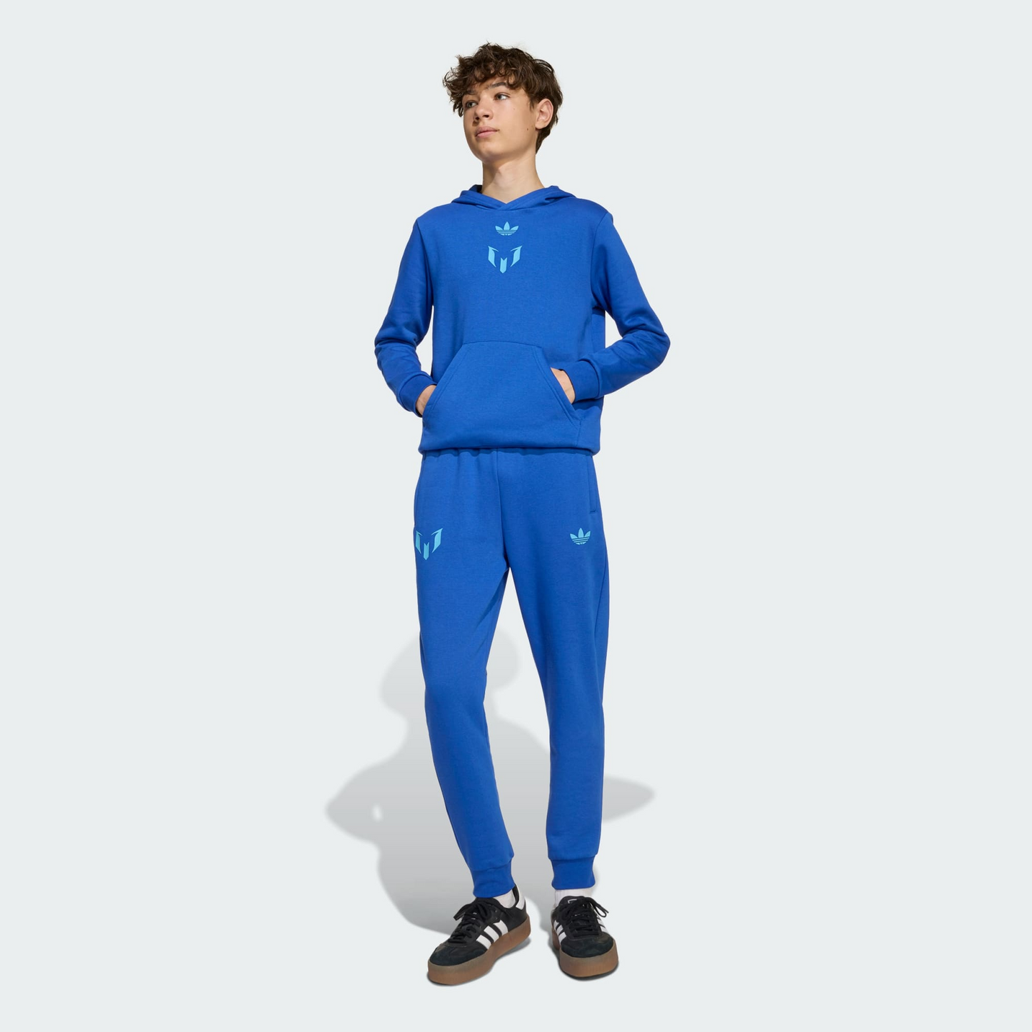 Messi Hoodie Kids / Adidas / Wellstow / Royal blue /