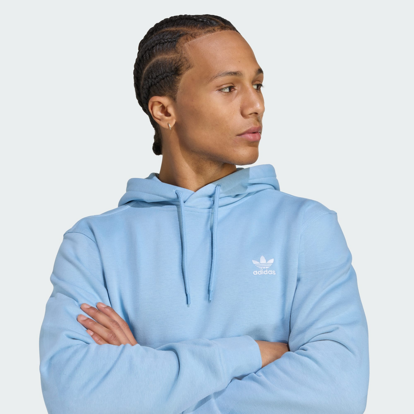 Trefoil Essentials Hoodie | Wellstow | Adidas | Men | Hoodies |