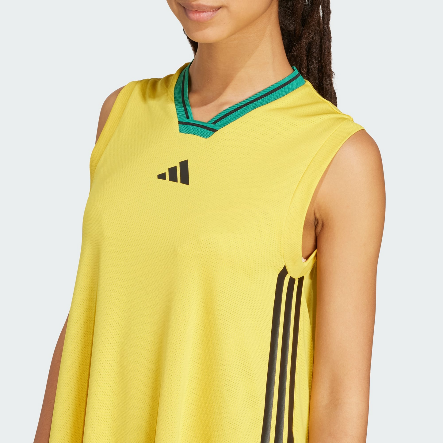 Tiro Cut 3-Stripes Soft Mesh Long Dress | Women | Adidas |
