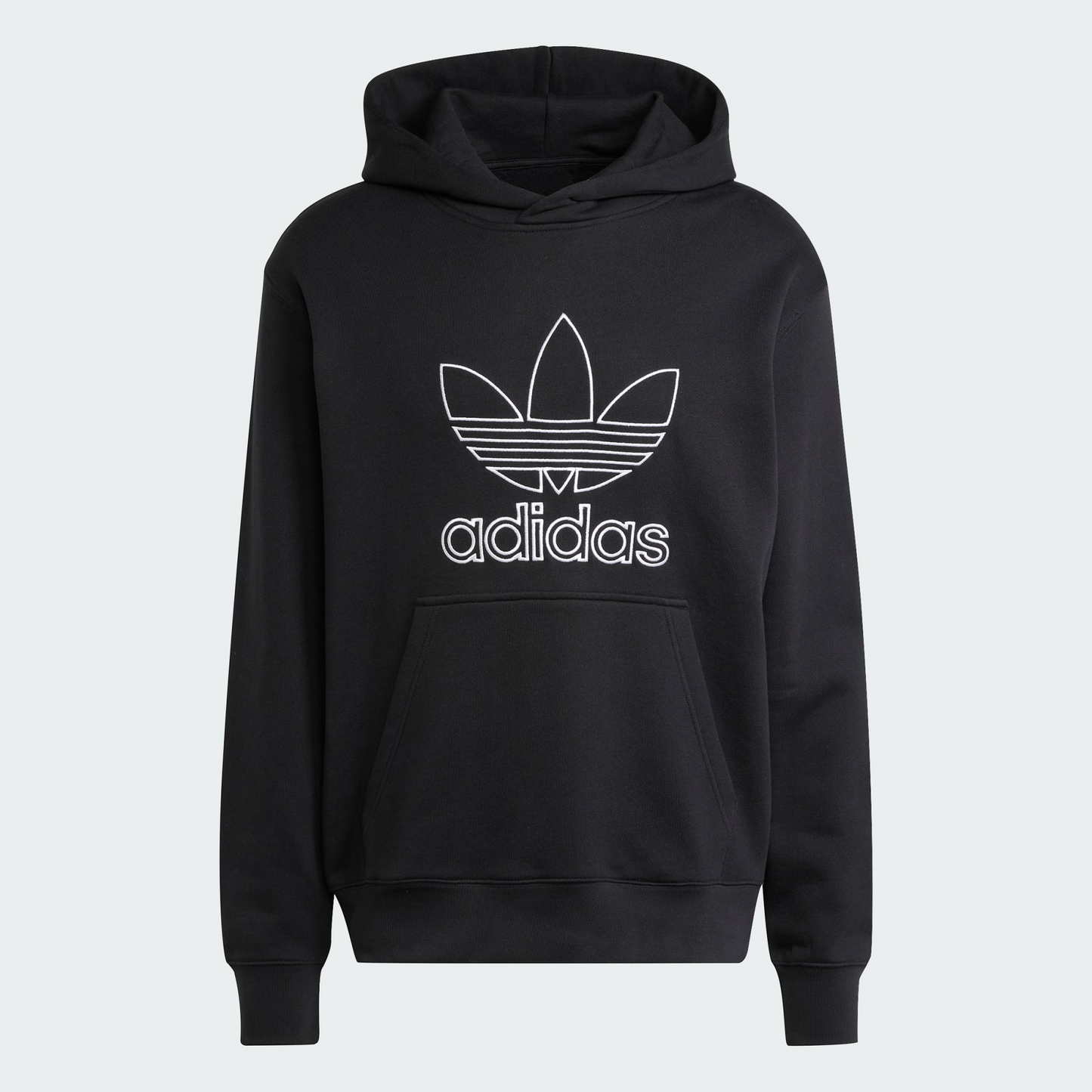 Adicolor Outline Trefoil Hoodie | BLACK | ADIDAS | WELLSTOW | MEN |