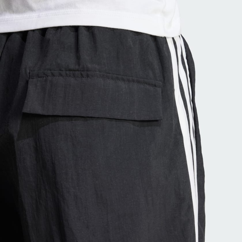 Essentials 3-Stripes Lifestyle Woven Shorts | Adidas | Women |
