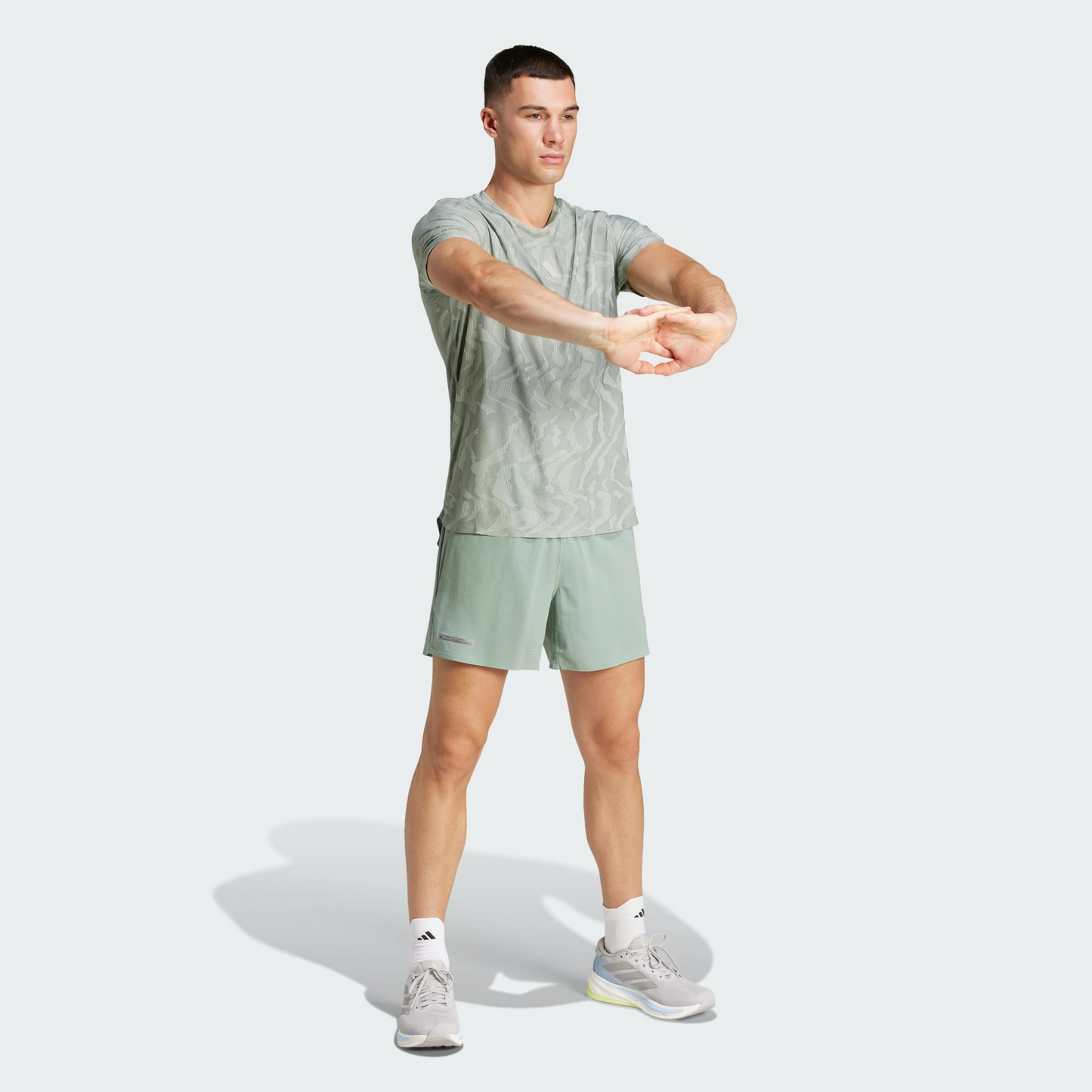 Ultimate Running Engineered CLIMACOOL+ Tee | wellstow | Adidas |
