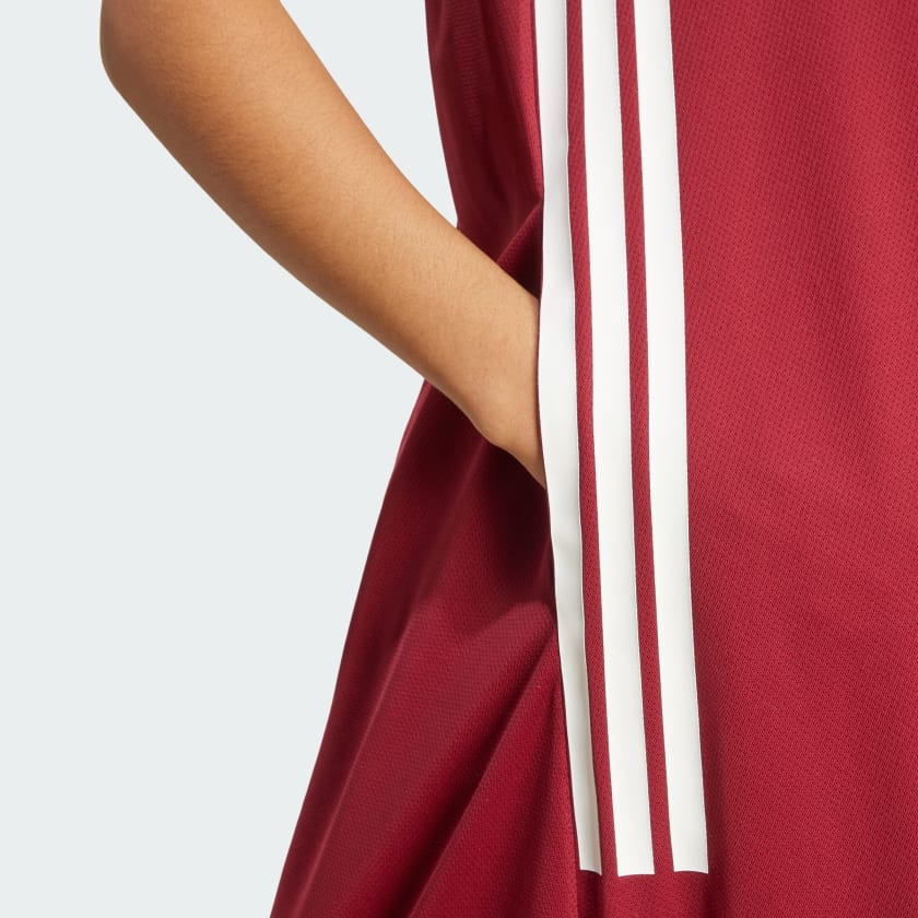 Tiro Cut 3-Stripes Soft Mesh Long Dress | Adidas |