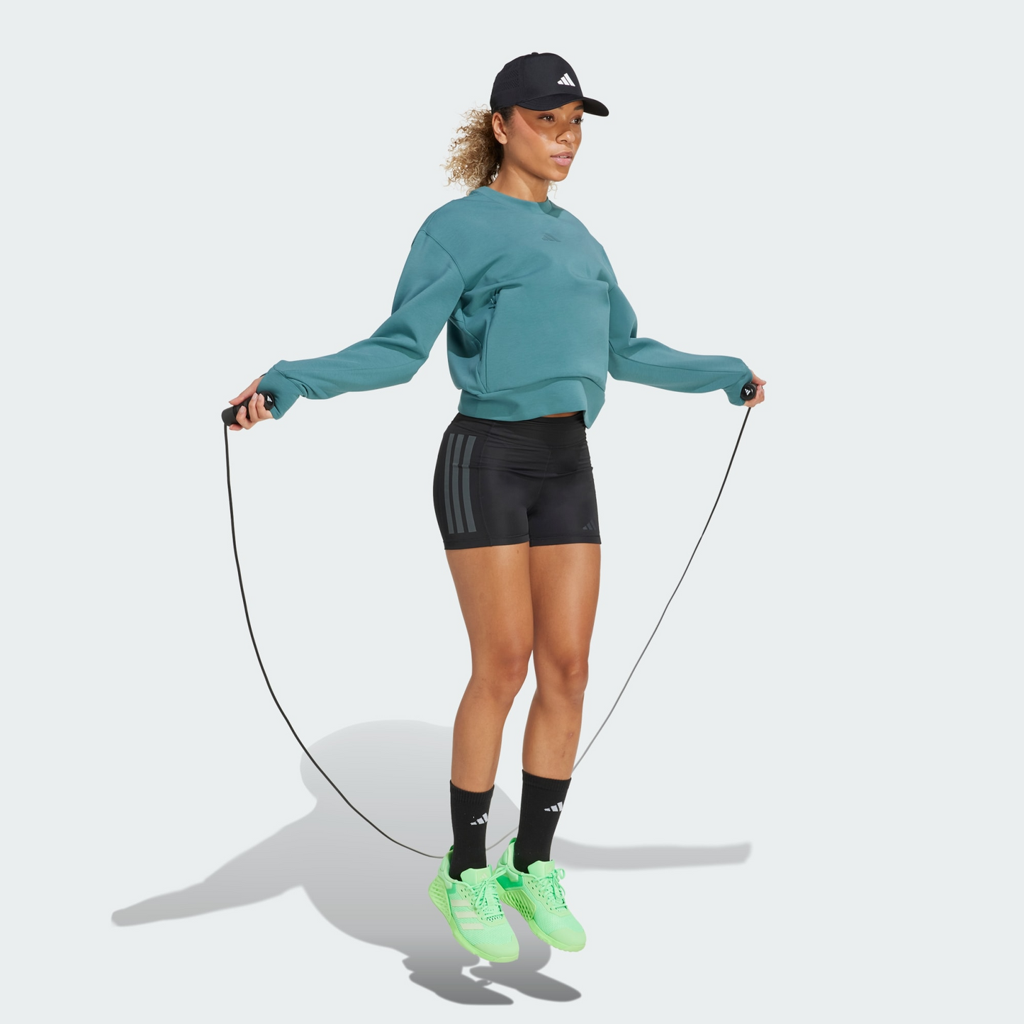 Designed-for-Training Warm-Up Crewneck Sweatshirt | Adidas |