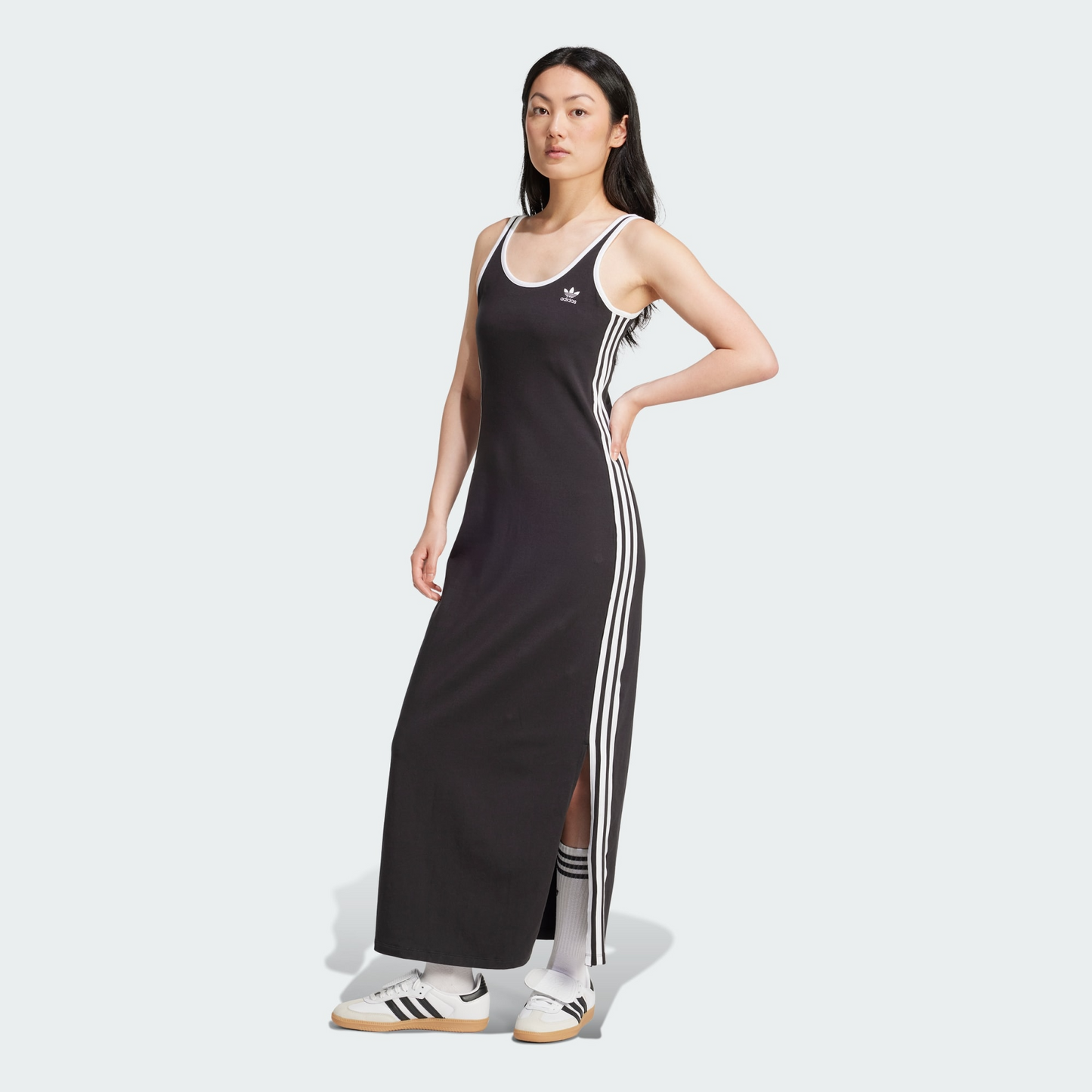 Adicolor 3-Stripes Tank Maxi Dress | wellstow |