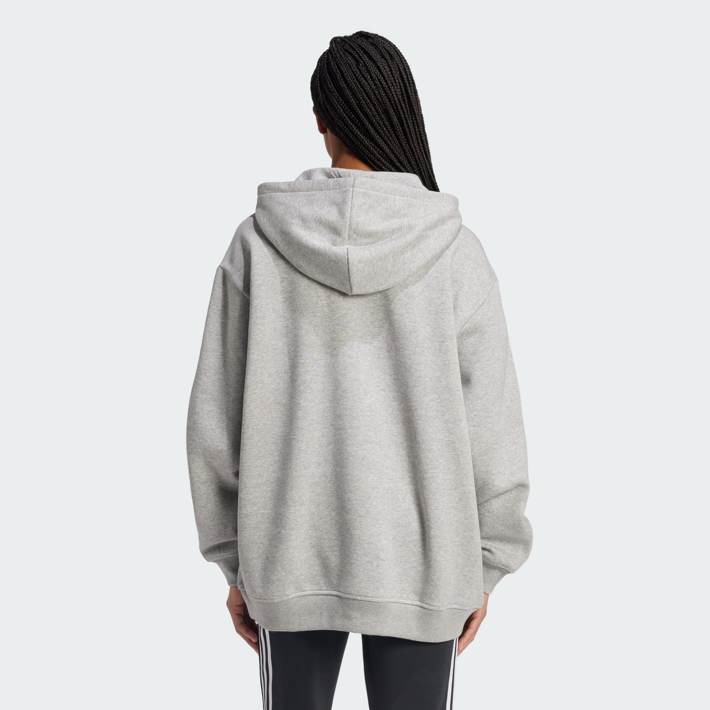 Essentials Oversized Fleece Hoodie | Wellstow | Adidas |