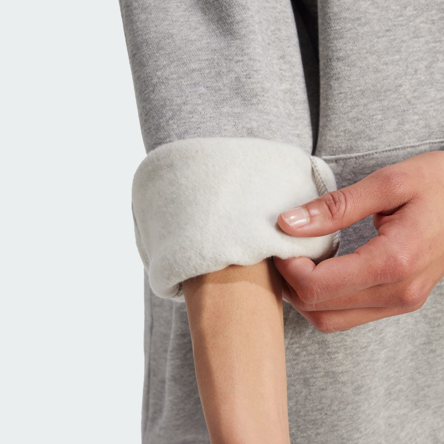 Essentials Oversized Fleece Hoodie | Wellstow | Adidas |