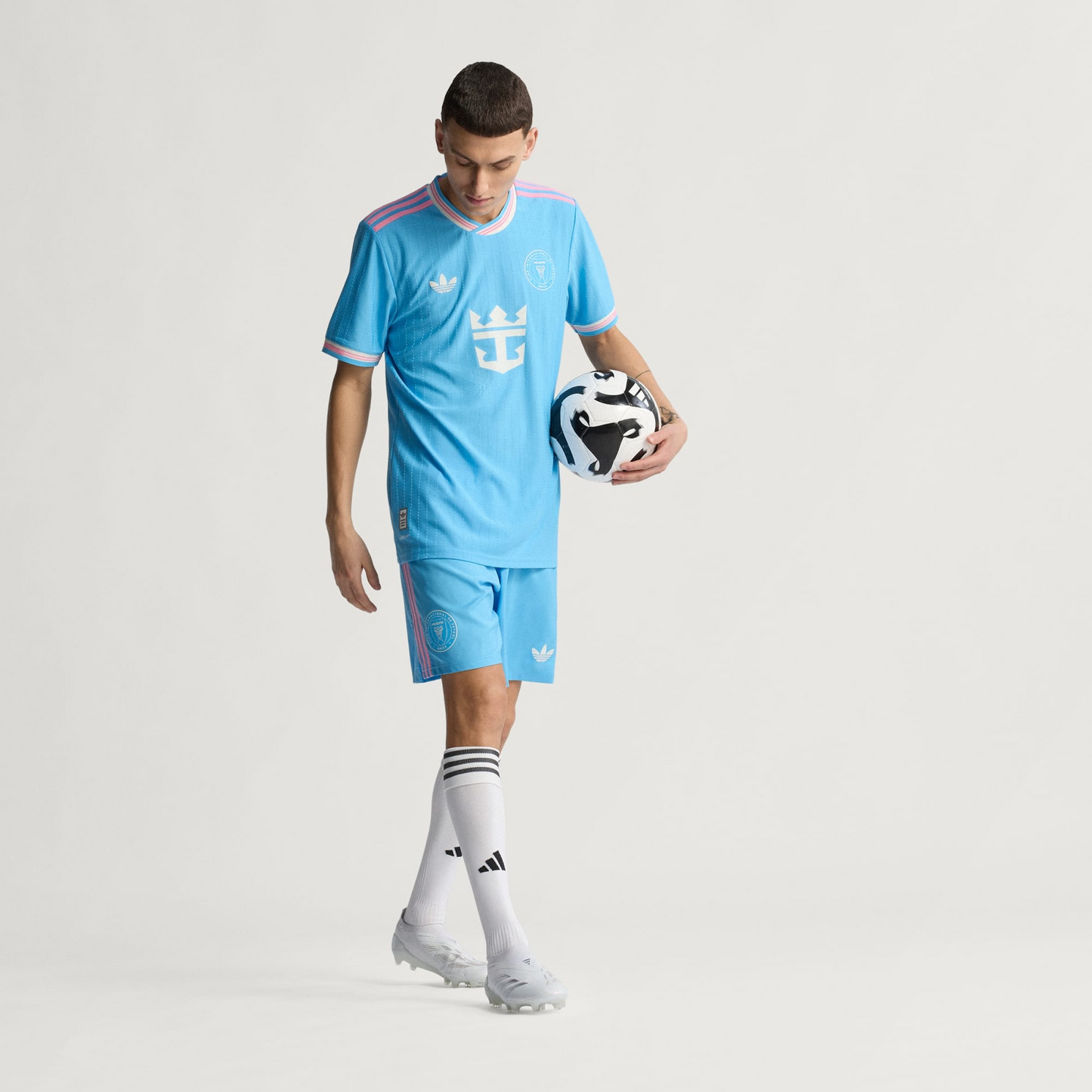 Inter Miami CF 25/26 Third Authentic Shorts | Adidas | Wellstow | Men | Football shorts |