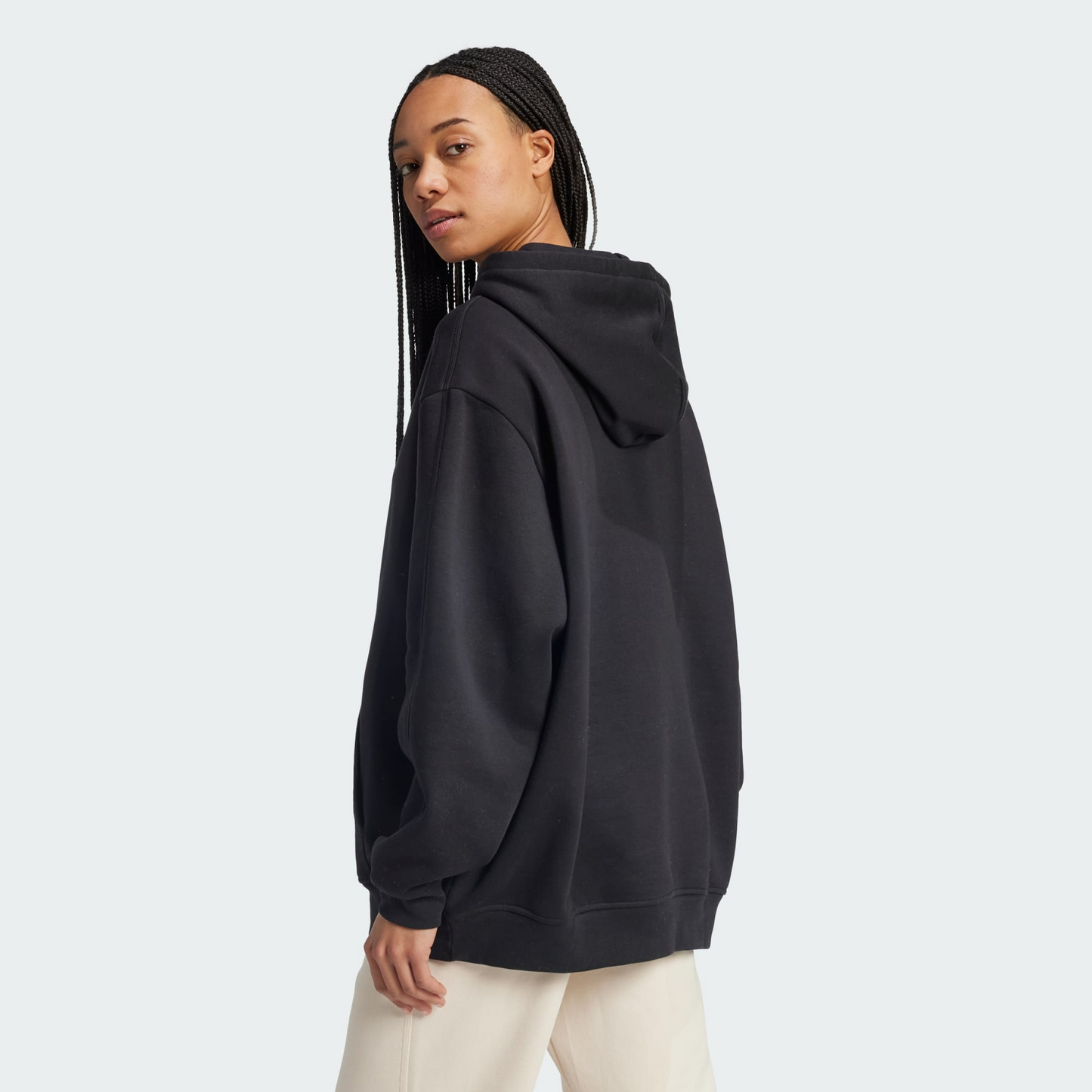 Essentials Oversized Fleece Hoodie | Women | Adidas |