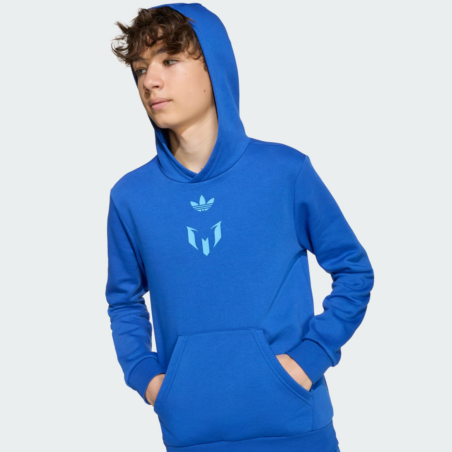 Messi Hoodie Kids / Adidas / Wellstow / Royal blue /
