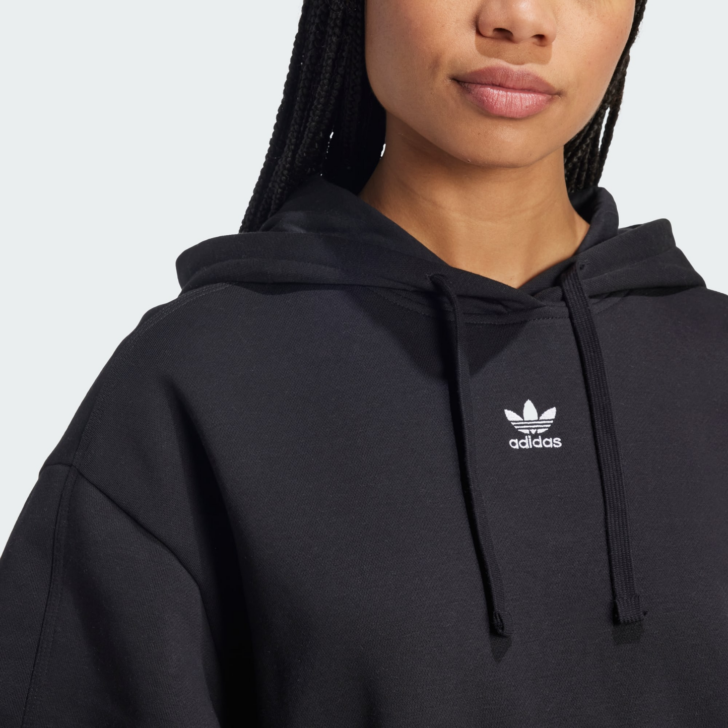 Essentials Oversized Fleece Hoodie | Women | Adidas |