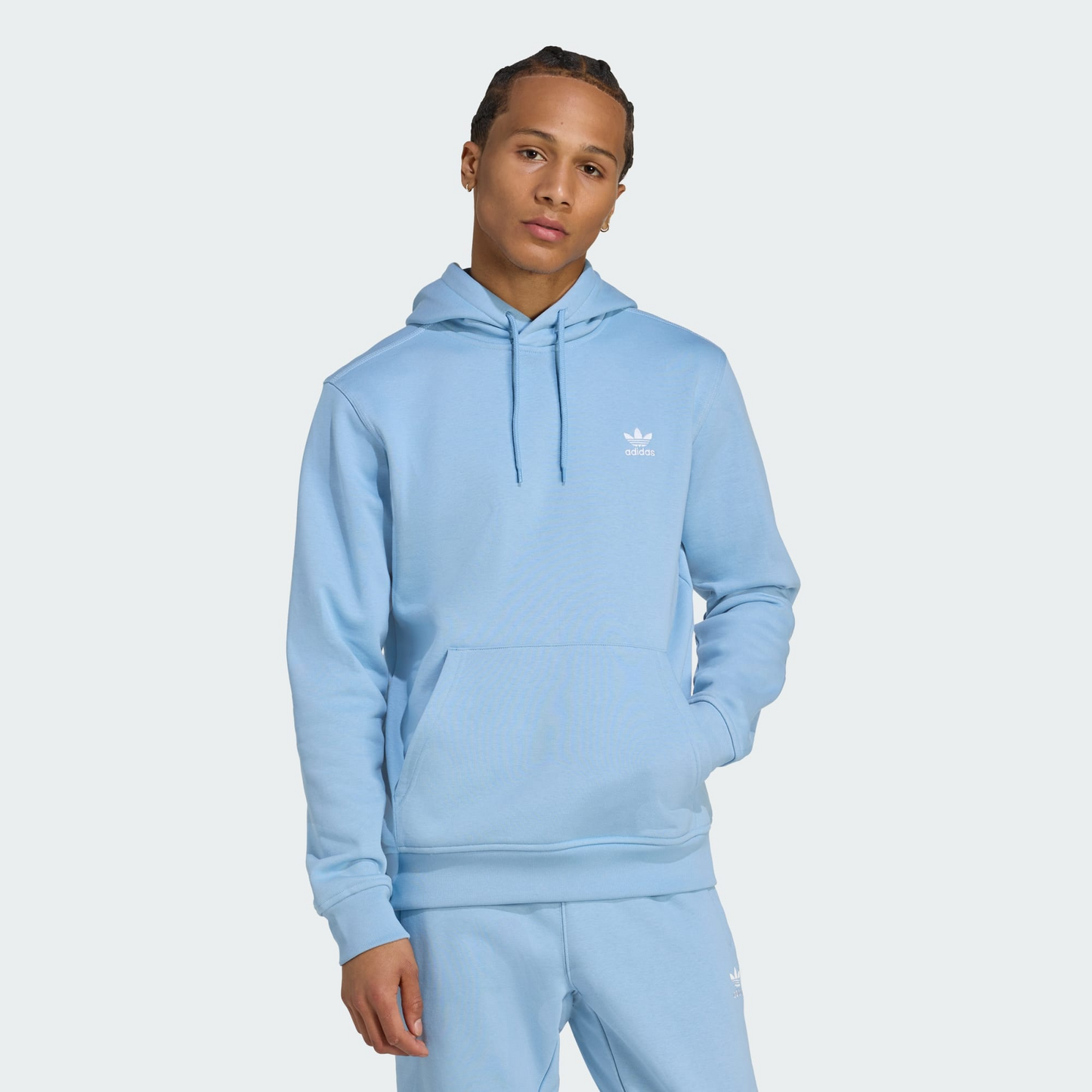 Trefoil Essentials Hoodie | Wellstow | Adidas | Men | Hoodies |