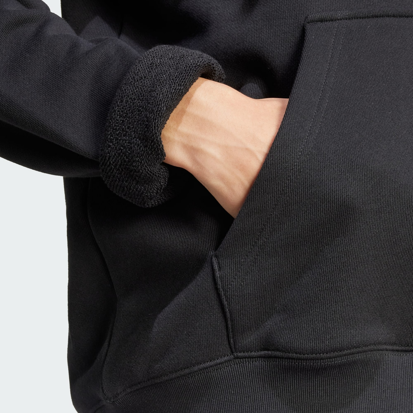 Adicolor Outline Trefoil Hoodie | BLACK | ADIDAS | WELLSTOW | MEN |