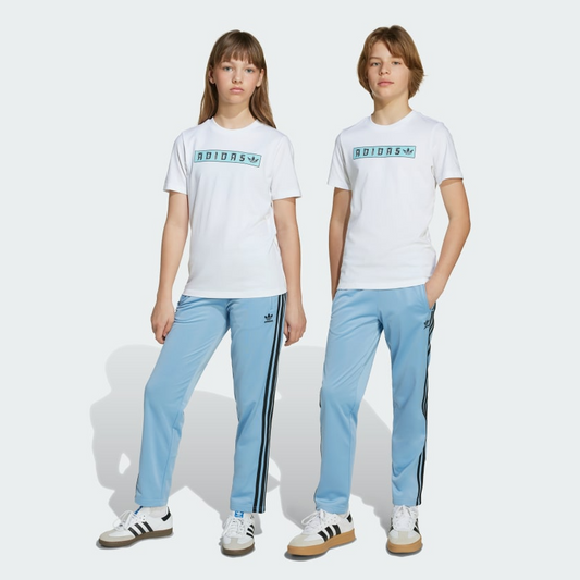 Adidas color Firebird Pants / Wellstow / Kids / Cyan blue /
