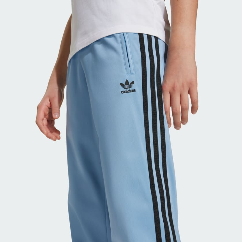 Adidas color Firebird Pants / Wellstow / Kids / Cyan blue /