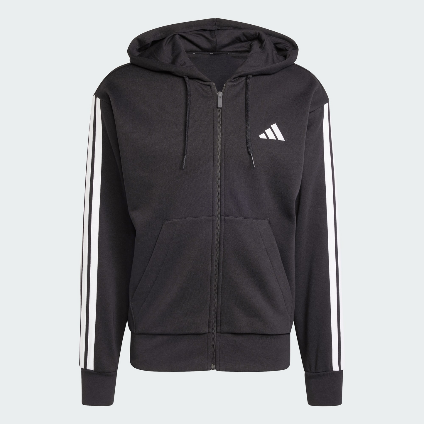 Essentials 3-Stripes Fleece Hoodie | gray | Adidas Brand |