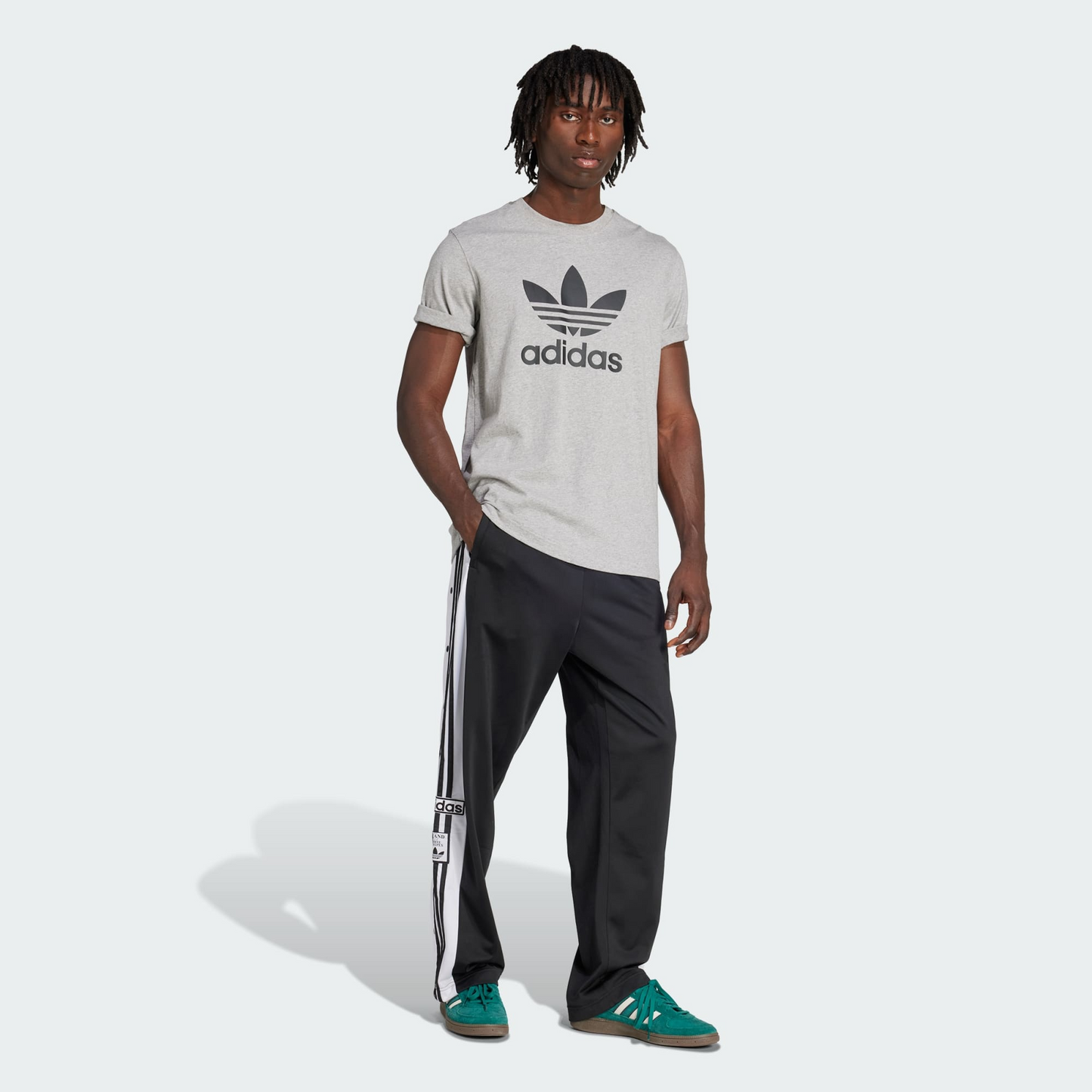 Adicolor Trefoil Tee | Wellstow | Adidas | T-Shirts | Gray |