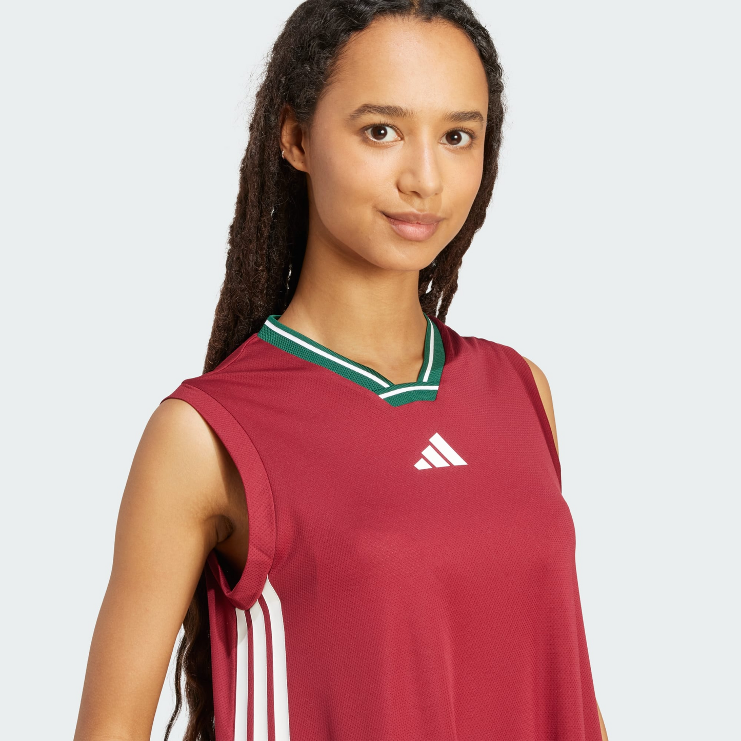 Tiro Cut 3-Stripes Soft Mesh Long Dress | Adidas |