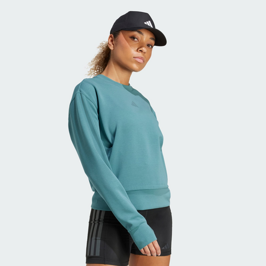 Designed-for-Training Warm-Up Crewneck Sweatshirt | Adidas |